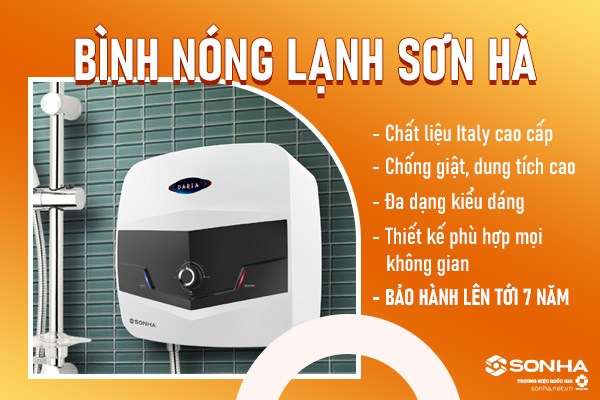 Bình nước nóng lạnh Sơn Hà