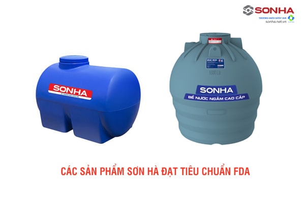 Các sản phẩm Sơn Hà đạt tiêu chuẩn FDA