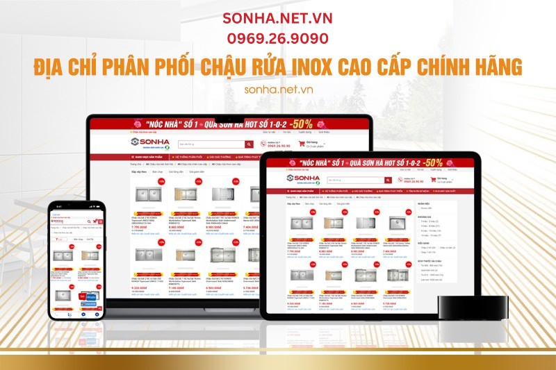 Mua chậu rửa inox cao cấp ở đâu?