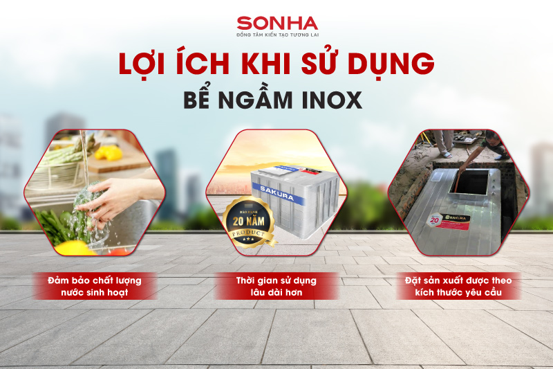Lợi ích khi sử dụng bể nước ngầm inox mà bạn nên biết