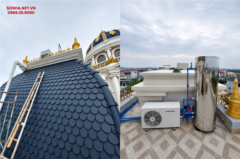 Hình ảnh lắp đặt bộ lọc tổng đầu nguồn Sakura SKGK313MI