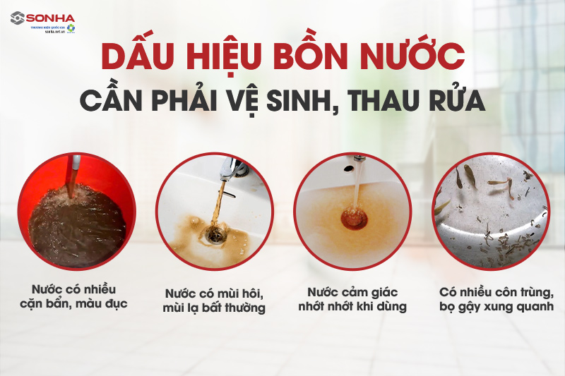 Những dấu hiệu cho thấy bạn cần vệ sinh téc nước ngay lập tức