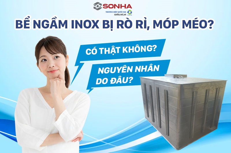 Tại sao có trường hợp bể chôn ngầm nhanh bị rò rỉ, ngấm nước?