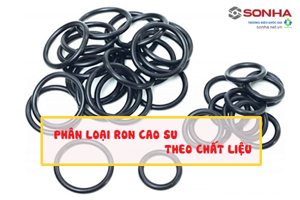 Phân loại ron cao su theo chất liệu