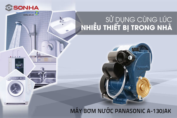 Máy bơm nước gia đình Panansonic A-130JAK