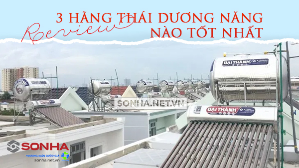 Máy nước nóng năng lượng mặt trời Sơn hà