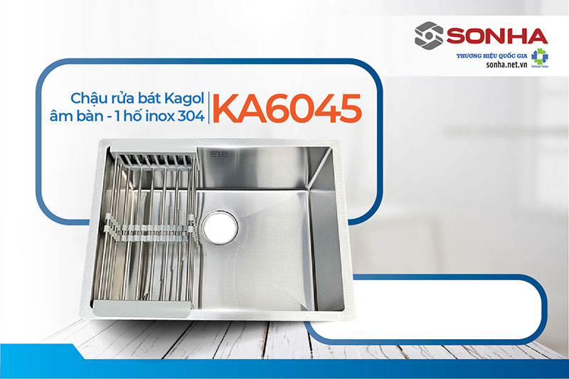 Hình ảnh sản phẩm chậu rửa bát Kagol KA6045