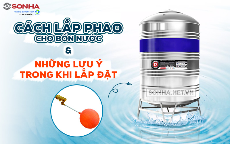 cách lắp phao điện