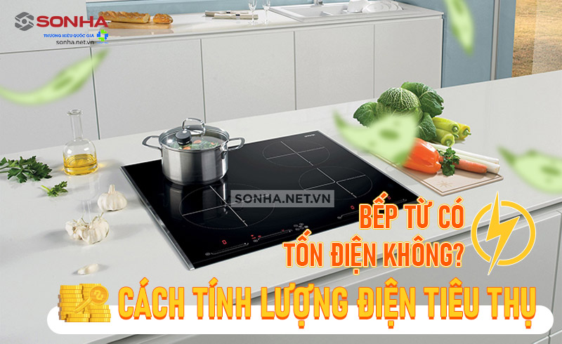 bếp từ có tốn điện không?