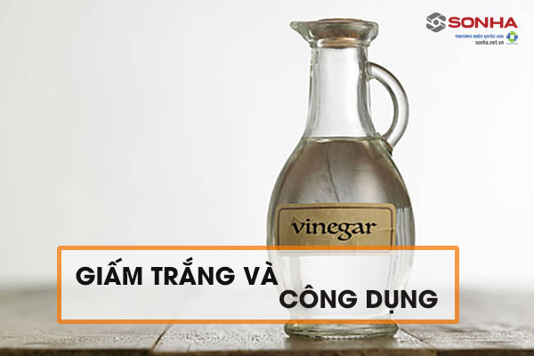 Giấm trắng và công dụng