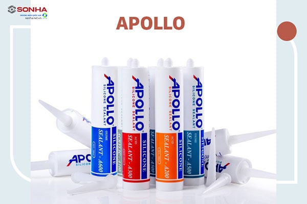 Keo gắn bồn rửa bát Apollo 