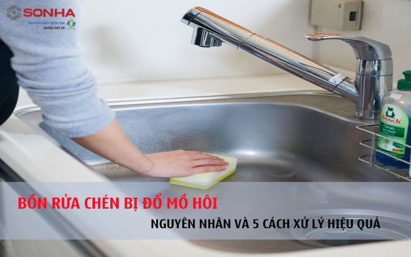 Bồn Rửa Chén Bị Đổ Mồ Hôi Và 5 Cách Xử Lý Hiệu Quả Nhất 
