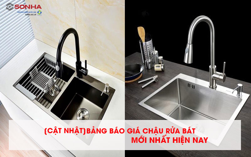 Bảng Báo Giá Chậu Rửa Bát Inox 304 Mới Nhất 2023