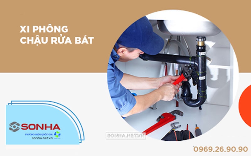 Xi Phông Chậu Rửa Bát Là Gì Và Cách Lắp Đặt Như Thế Nào?