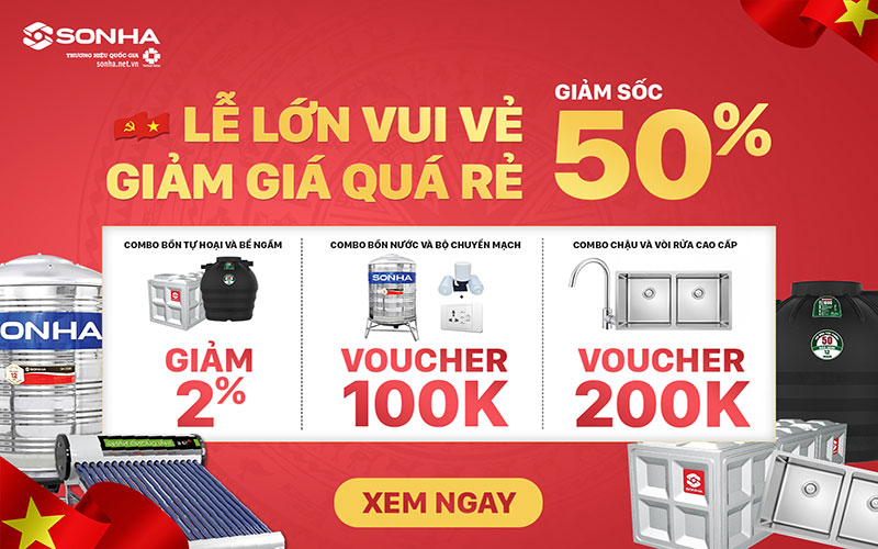 Khuyến mãi 30/4 - 1/5 Lễ Lớn Vui Vẻ - Giảm Giá Quá Rẻ GIẢM SỐC 50% +++