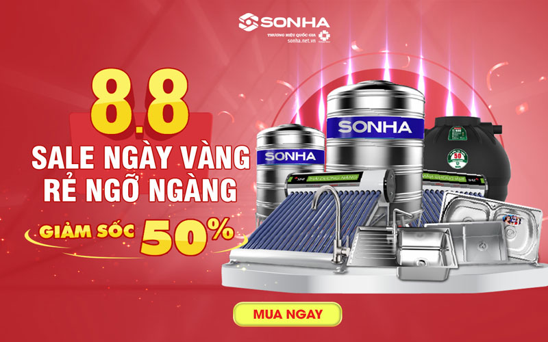 [Khuyến mãi tháng 8] Siêu Sale Ngày Vàng GIẢM SỐC tới 50% toàn bộ sản phẩm