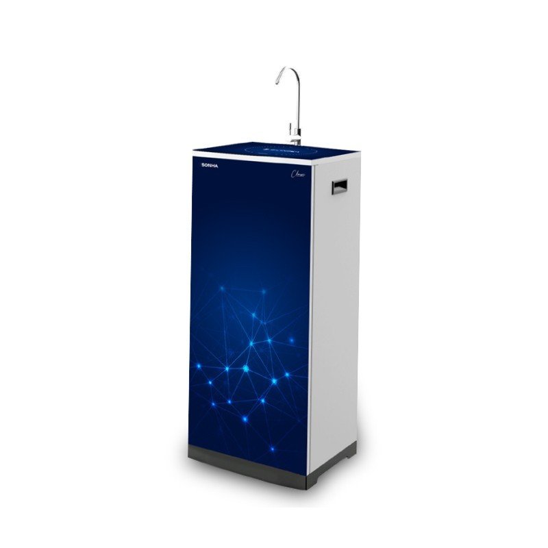 Máy lọc nước RO Sơn Hà Classic xanh hoa tuyết 9 lõi SHK-7109-HT