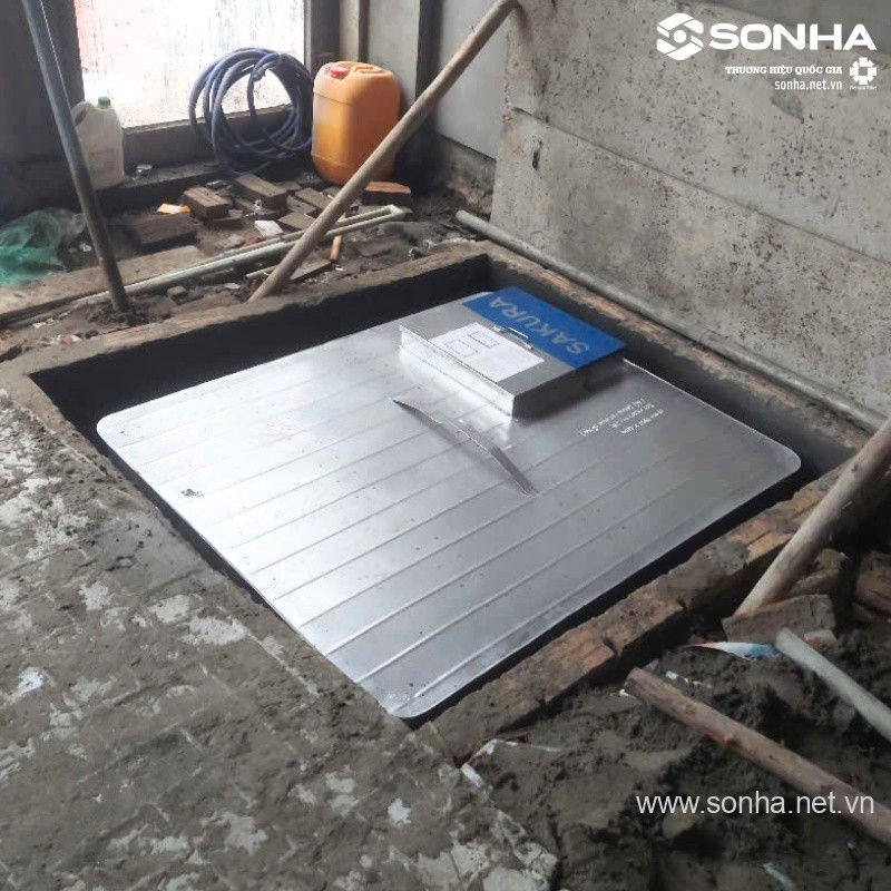 Bể Nước Ngầm Inox Sakura 8000L (Chôn Ngầm Dưới Đất)