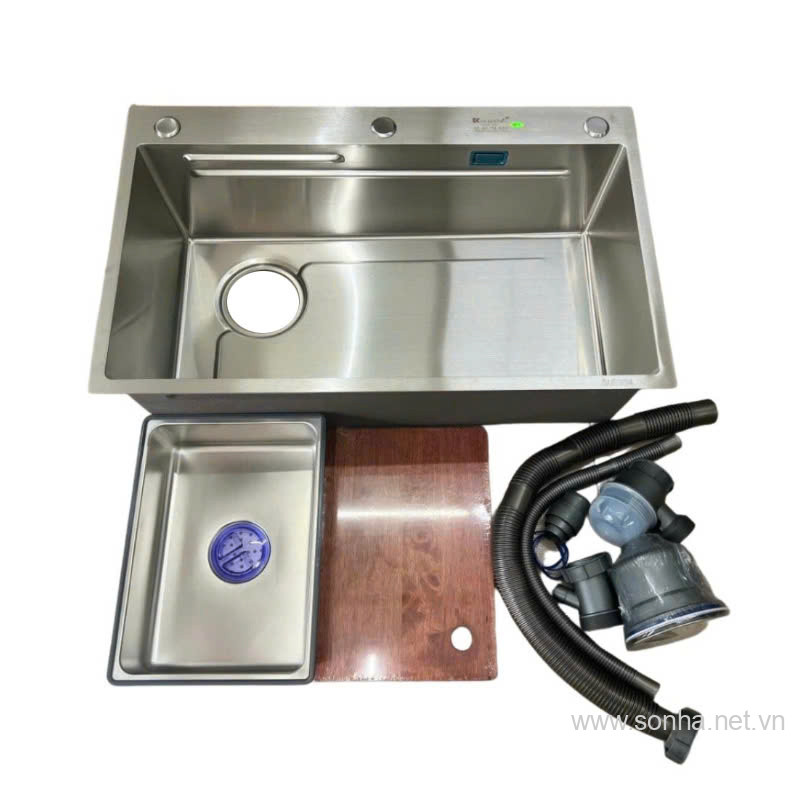 Chậu rửa bát KAGOL K7546-304  một hố inox 304