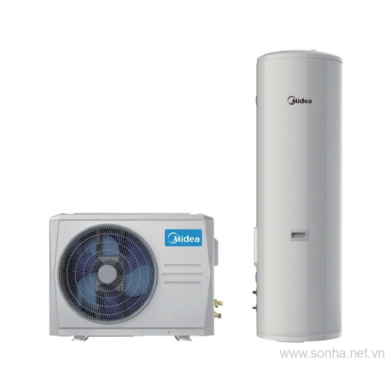 Máy bơm nhiệt dạng Split Media 2 khối MT-200R30 dung tích 200L
