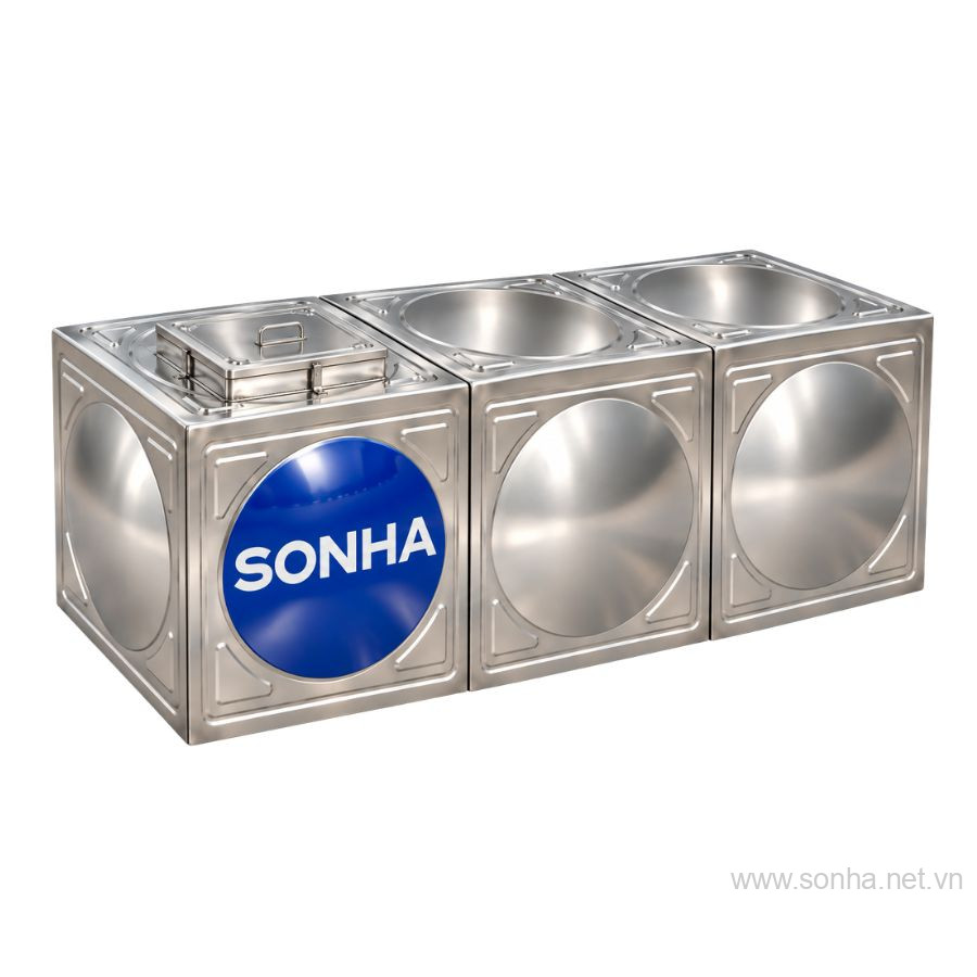 Bể ngầm inox Sơn Hà SH 3000L