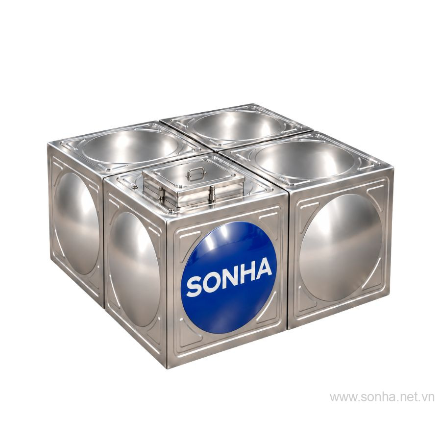 Bể ngầm inox Sơn Hà SH 4000L