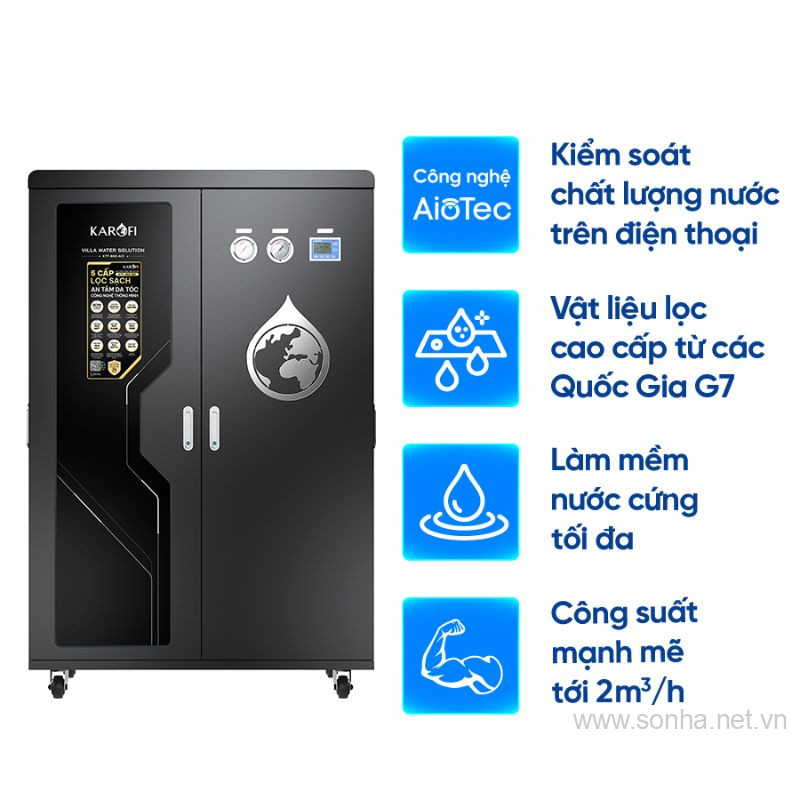 Hệ Thống Lọc Tổng Karofi KTF-662 AIO