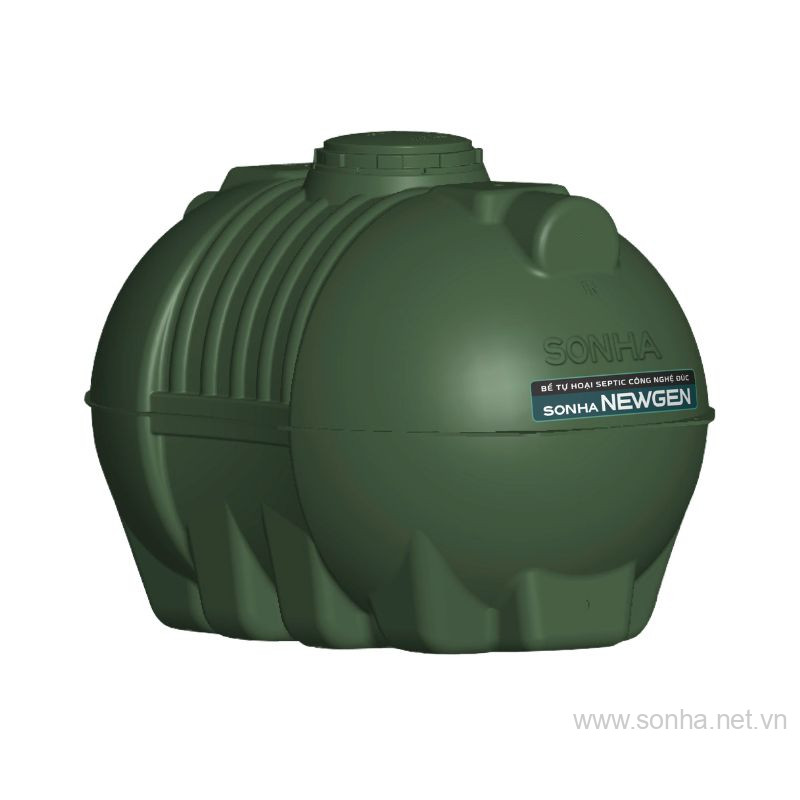 Bồn tự hoại septic công nghệ đúc Sơn Hà NEWGEN ngang 1700L