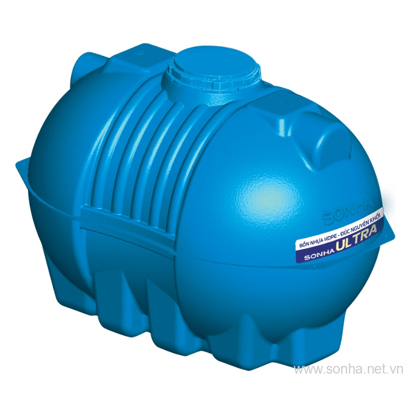 Bồn nhựa công nghệ đúc Sơn Hà ULTRA ngang 500L