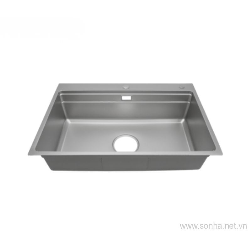 Chậu rửa bát một hố inox 304 Moomton M8650 (KT: 860x500x215 mm)