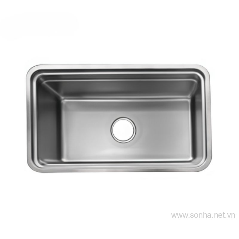 Chậu rửa bát một hố inox 304 Moomton M8448U (KT: 840x480x220 mm)