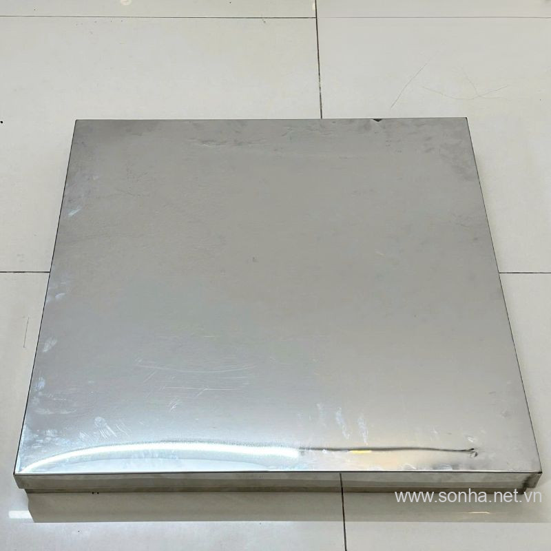 Nắp thăm mái inox 304 piston trợ lực TM800 (Kích thước 800x800)