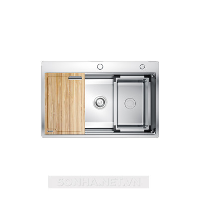  Chậu rửa bát 1 hố, hạ bậc Konox Workstation Topmount Sink KN7650TS