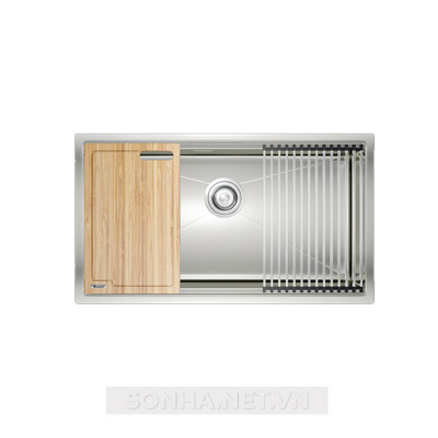  Chậu rửa bát 1 hố, hạ bậc KONOX Workstation Sink-Undermount Sink KN8046SU