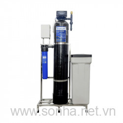  Máy lọc nước tổng đầu nguồn tự động sục rửa xử lý canxi làm mềm nước Sakura SKT211C