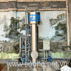 Máy lọc nước giếng khoan Inox công suất 10m3