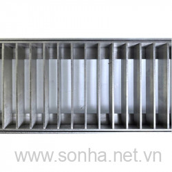  Nắp rảnh thoát nước nan ngang 150 - chịu tải trung bình 1.5 tấn