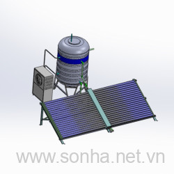  Thái Dương Năng Công nghiệp 40 Ống 500L F58