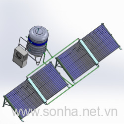  Thái Dương Năng Công Nghiệp 80 Ống 1000L F58