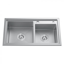  Chậu rửa bát hai hố Bancoot 208R