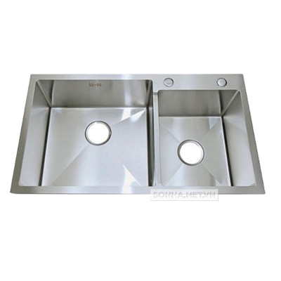 Chậu rửa chén inox Cielo CE 7843L (780 x 430 x 230mm)