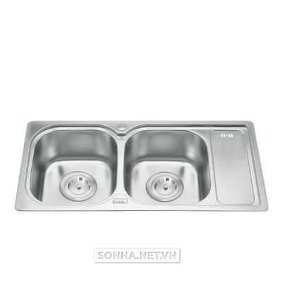 Chậu rửa bát inox Gorlde GD-5505 (880 x 440 x 230mm)