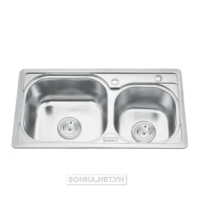 Chậu rửa bát inox Gorlde B 208 (770 x 410 x 230 mm)