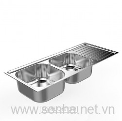  Chậu Rửa Bát Inox Sơn Hà S100 Classic (1010 x 430 x 195 mm)