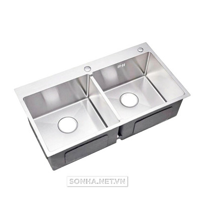  Chậu Rửa Bát Inox Sơn Hà 7846 (780 x 460 x 220mm)