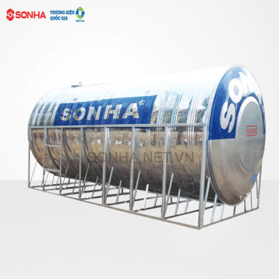  Bồn nước công nghiệp ngang 8000L(F1420)