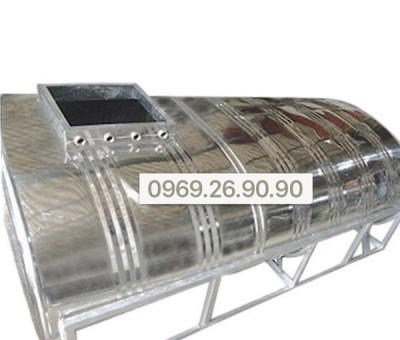  Bể Nước Ngầm Inox Elip 4000L (Chôn Ngầm Dưới Đất)