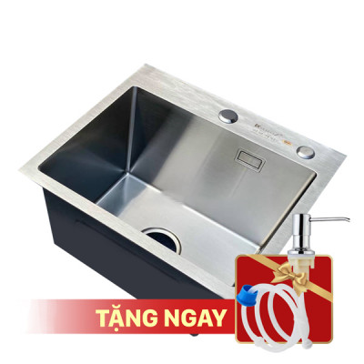  Chậu rửa bát KAGOL K4540 một hố inox 201 (450x400x240 mm)