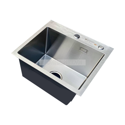 Chậu rửa bát KAGOL K4540 một hố inox 201 (450x400x240 mm)