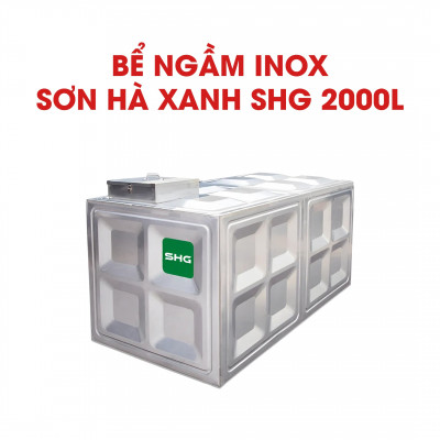 Bể Ngầm Inox Sơn Hà Xanh SHG 2000L